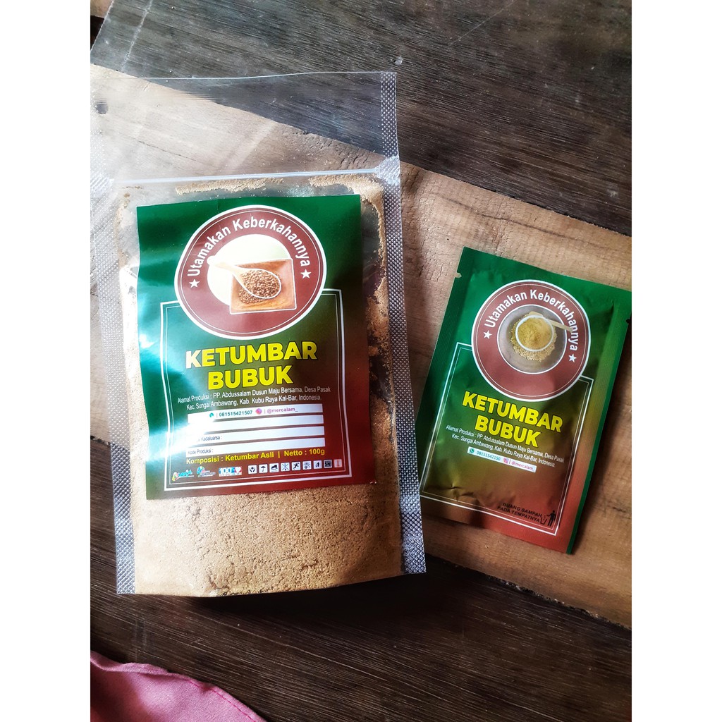 

Ketumbar Asli Bubuk Organik Tanpa Bahan Campuran 200gr