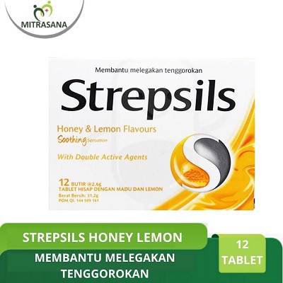 

Strepsil Honey Lemon 12 Tablet