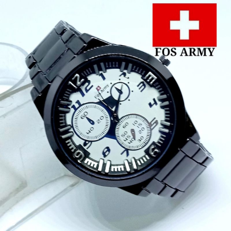jam tangan Fos army Rante sport
