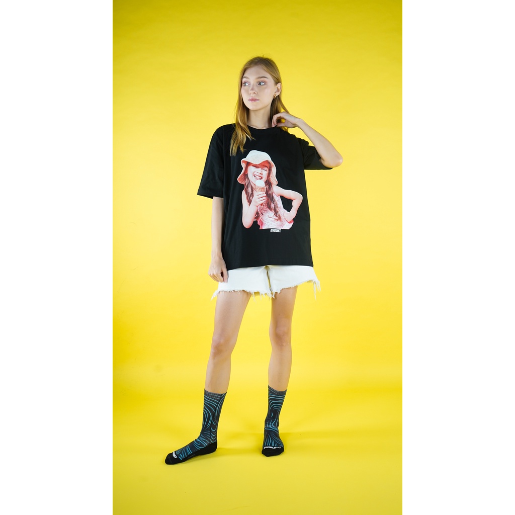 OVERLIMIT ICE KID T-SHIRT OVERSIZE | KAOS OVERSIZE | STREETWEAR