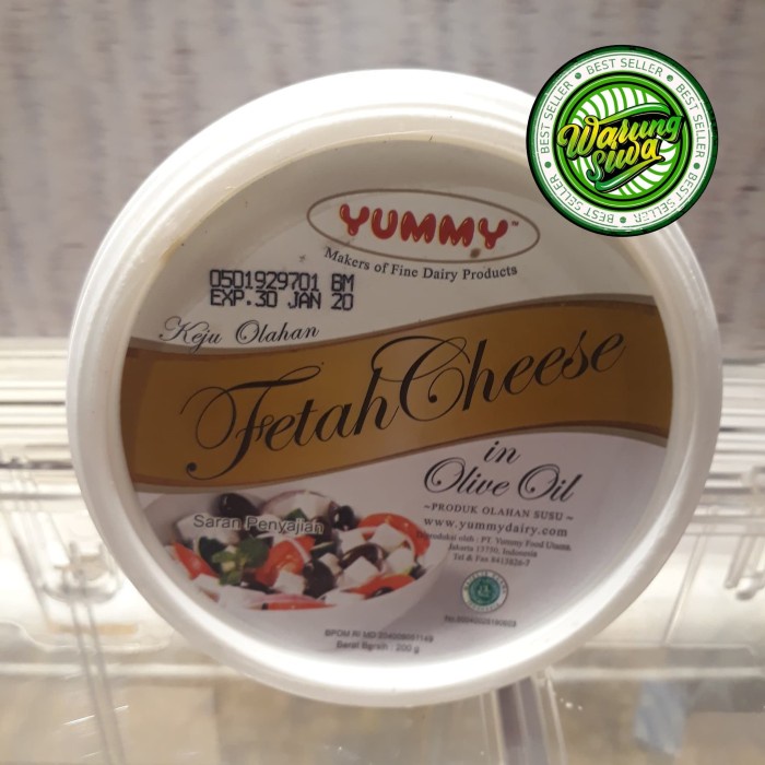 

Yummy fetah cheese in olive oil 200 gram