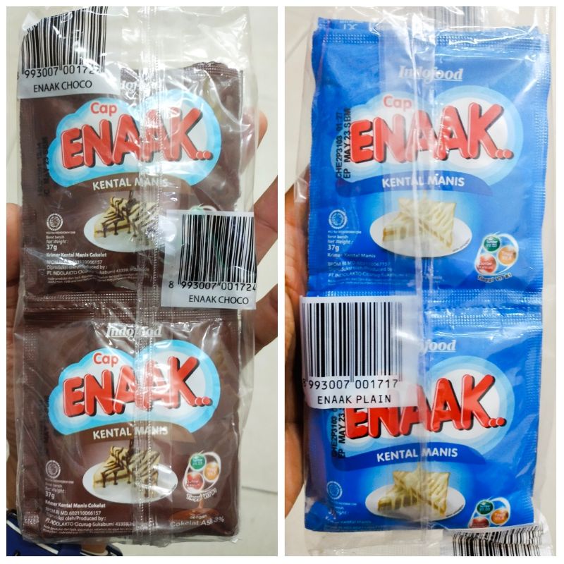 

Cap Enaak Sachet 6 x 37gr / Susu Krimer Kental Manis Saset
