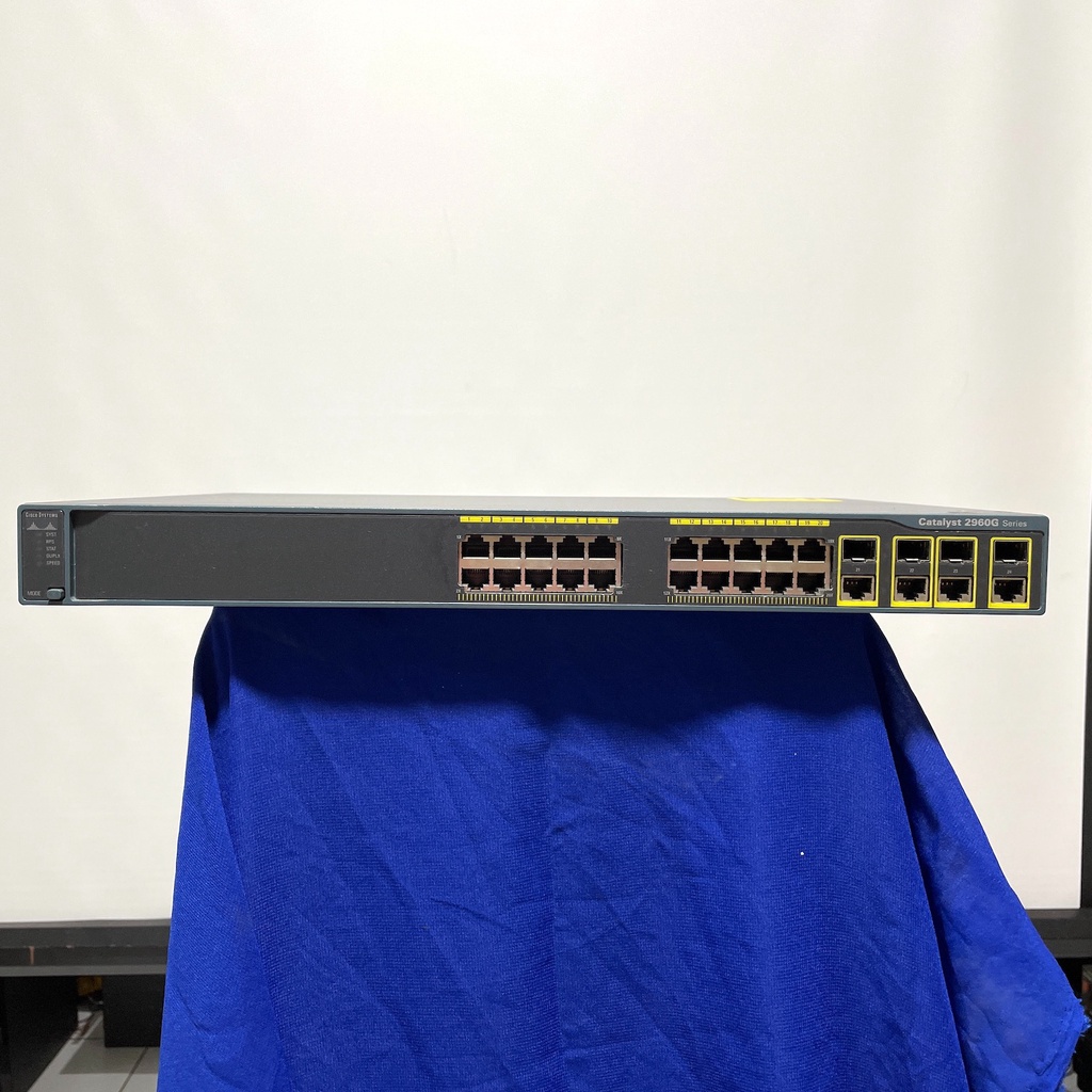 switch hub cisco catalyst 2960g 24 tc l 24 port gigabit