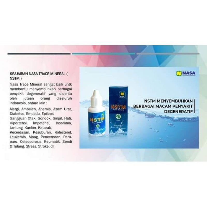 NSTM Trace mineral ori NASA 100%