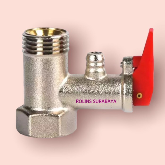 Safety valve / klep water heater / klep pemanas air / stop kran heater HIGH QUALITY