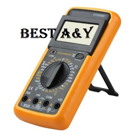 Digital Multimeter Multitester DT-9205A LCD Display AC DC Voltage Resistance Tester