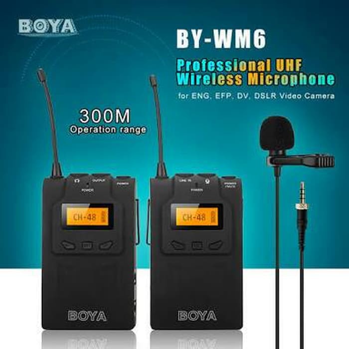 Wireless mic Boya BY WM6