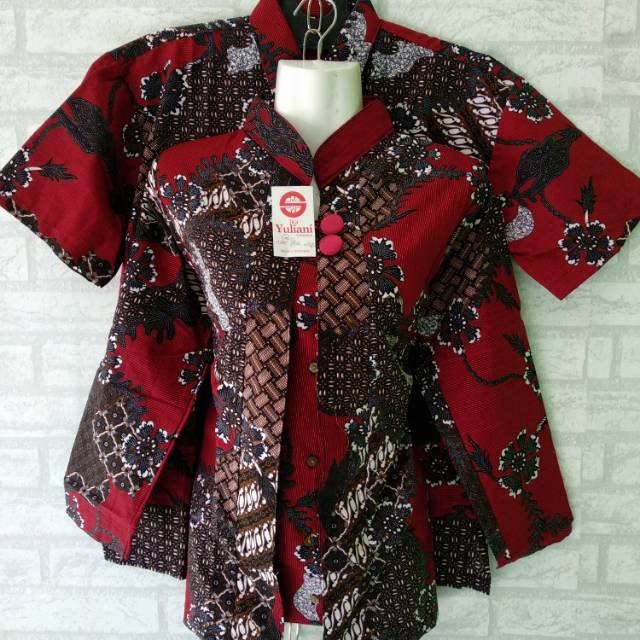 COUPLE SARIMBIT BATIK blouse dan kemeja M L XL XXL XXXL XXXXL L6 L7 L8