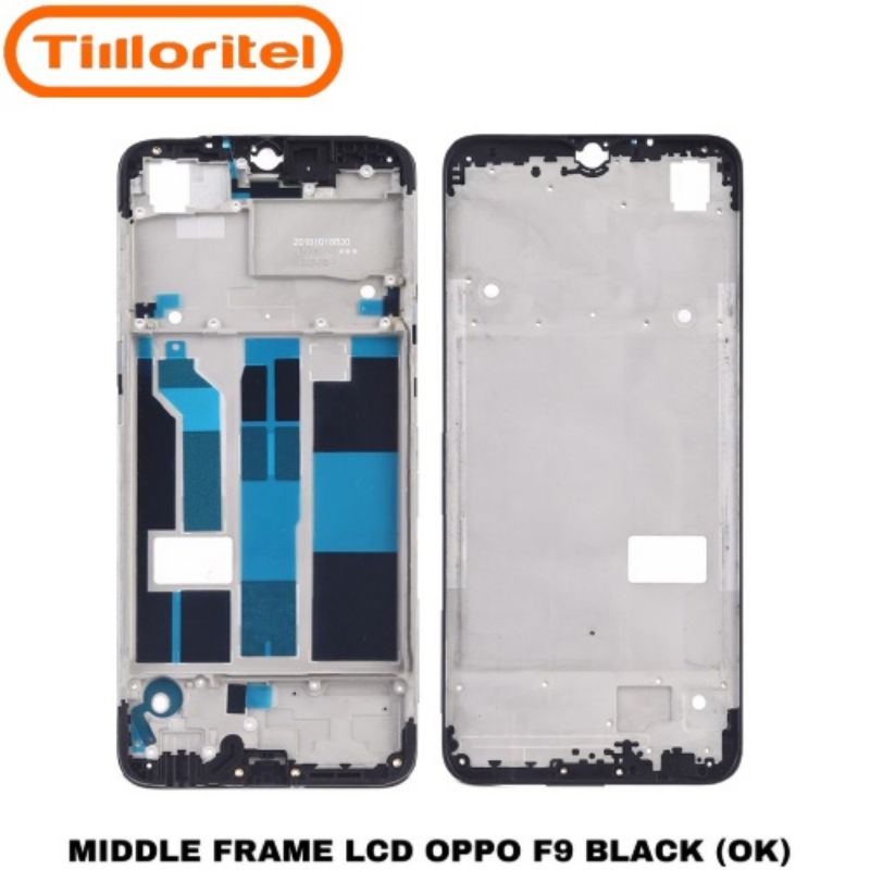 MIDDLE FRAME OPPO F9 BLACK