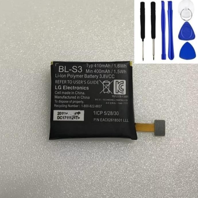 BL-S3 Battery Baterai For LG G Watch R W110 w150 Urbane Watch