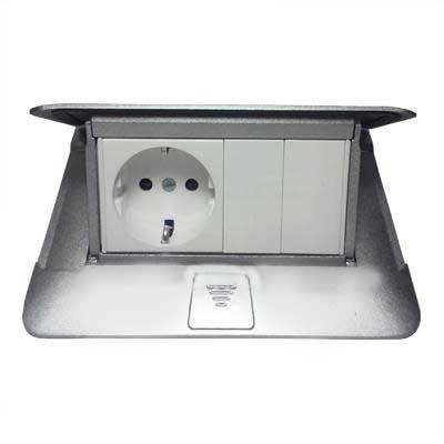 Stop Kontak Lantai Legrand Besar(stop kontak + stop kontak universal)