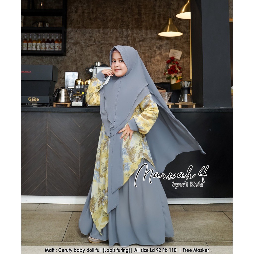 W20 GAMIS ANAK SYARI TERBARU | SYARI MARWAH KIDS (VOL 4)