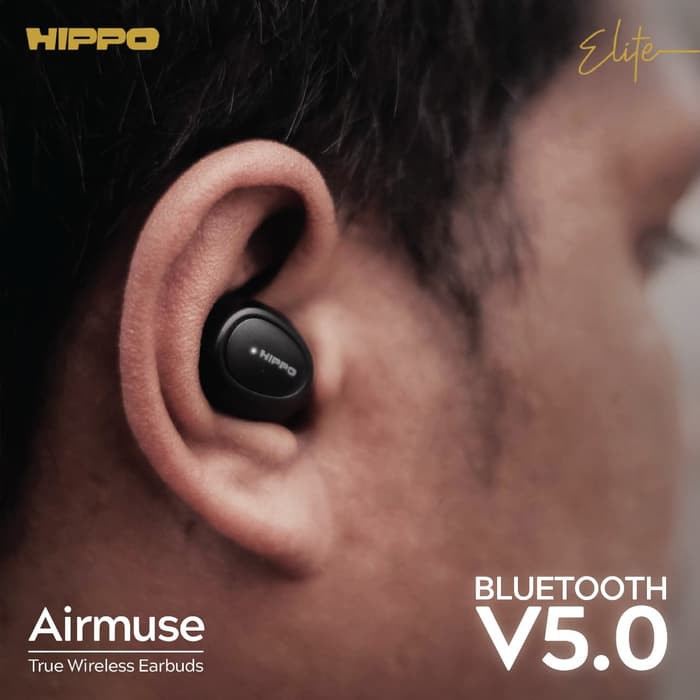 Hippo Elite Airmuse True Wireless Earbuds Bluetooth V5.0