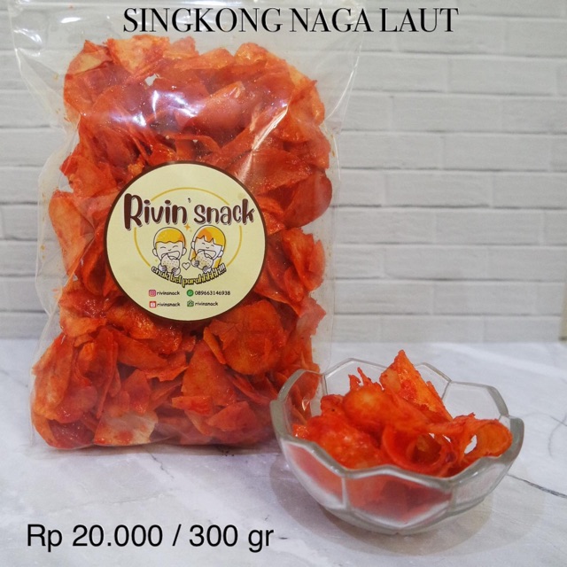 

SINGKONG PEDAS LENGKET PREMIUM 125gr (NAGA LAUT)