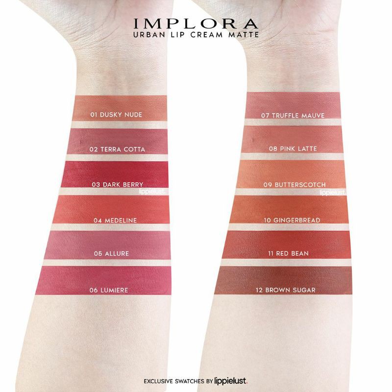 Implora Urban Lip Cream Matte/Lip Velvet Implora/Lipcream Velvet Implora/ Lipcream Implora