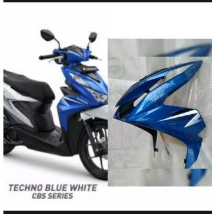 Panel Dasi Tameng Depan Honda Beat New eSP CBS ISS 2020 Biru.