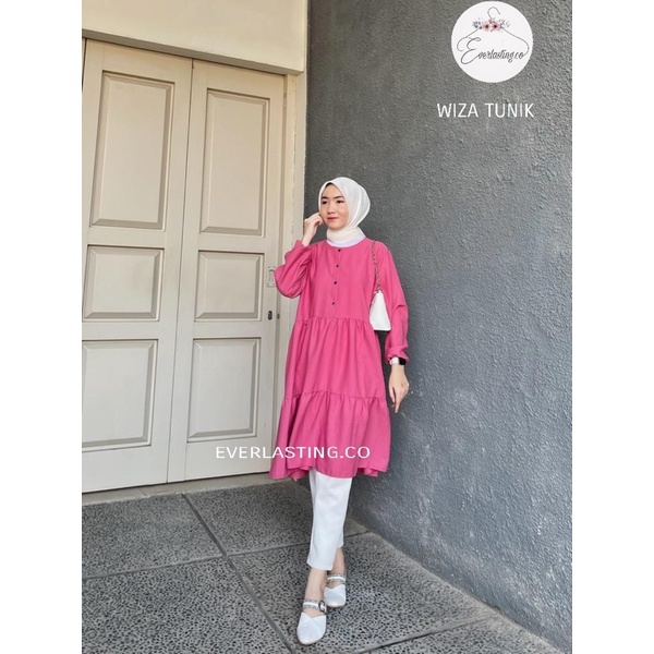 TUNIK WIZZA/TUNIK WANITA/TUNIK JUMBO LD 120CM