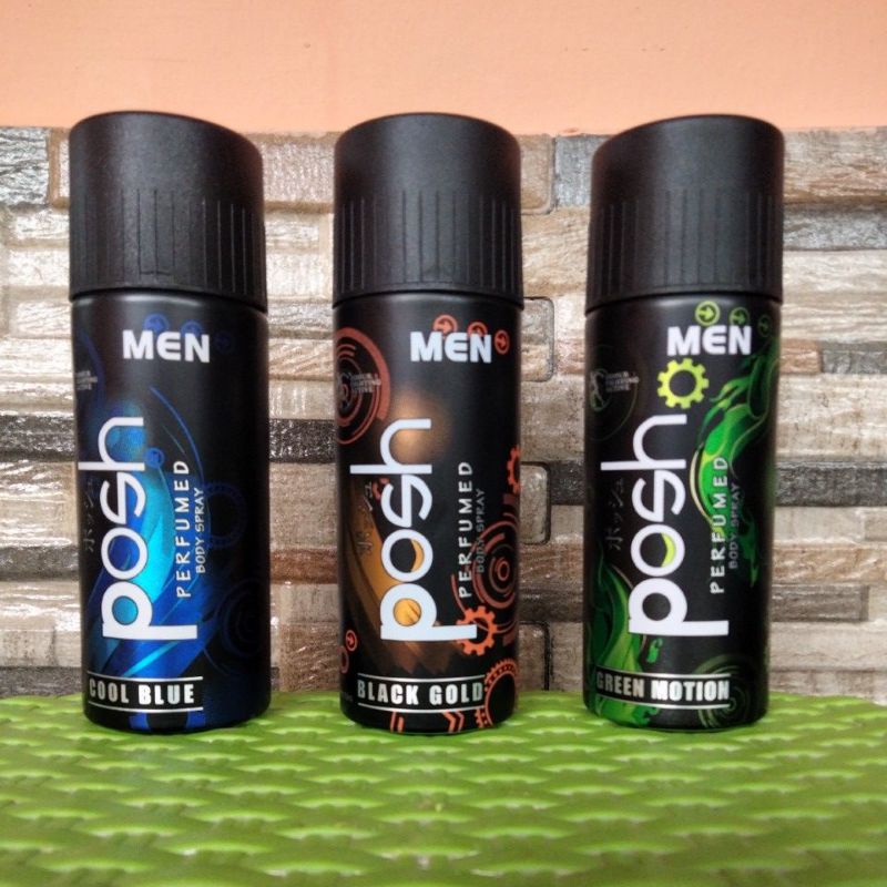 Jual Posh men Body spray Deodorant 150ml Shopee Indonesia