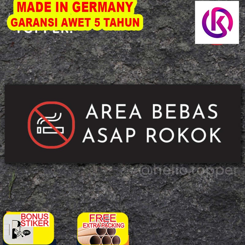 

Promo Sign Akrilik No Smoking Printed | Sign Board Akrilik | Bebas Asap