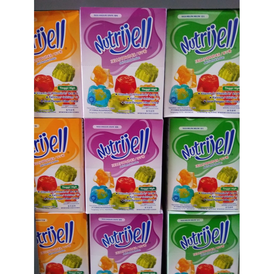

Nutrijell Besar 1box/Isi 12pcs
