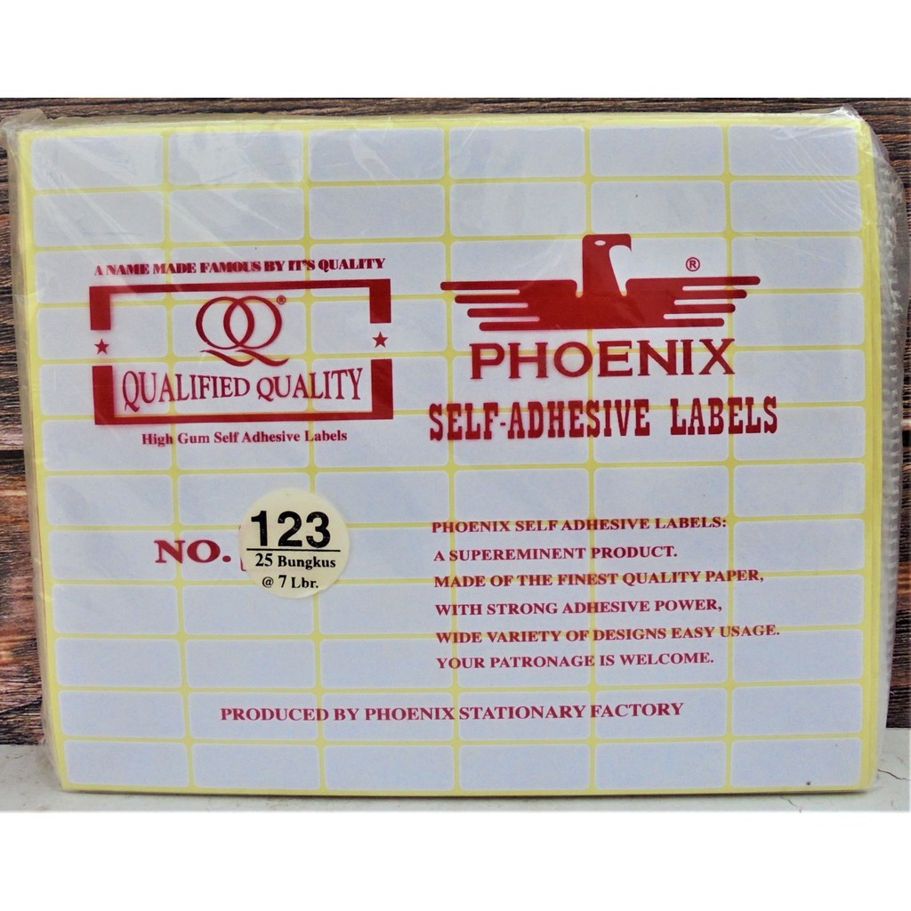 

Label Harga Phoniek/ Alfa 123
