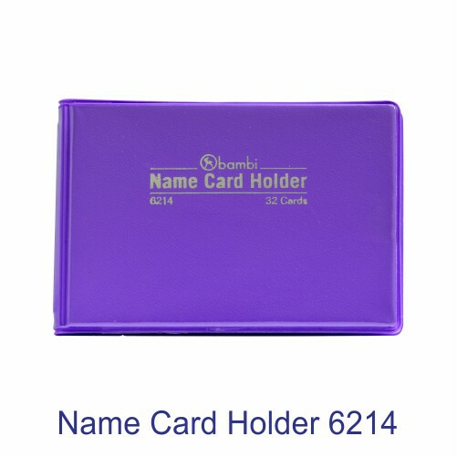 

Name card Holder 32 card/Buku kartu nama BAMBI Specialist