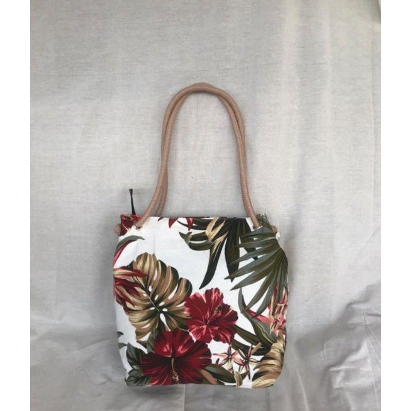 COD) TOTEBAG Kanvas Totebag Tali Sumbu Wanita Tote bag Wanita Tebal Motif LUCU Model Tali Sumbu Ukur