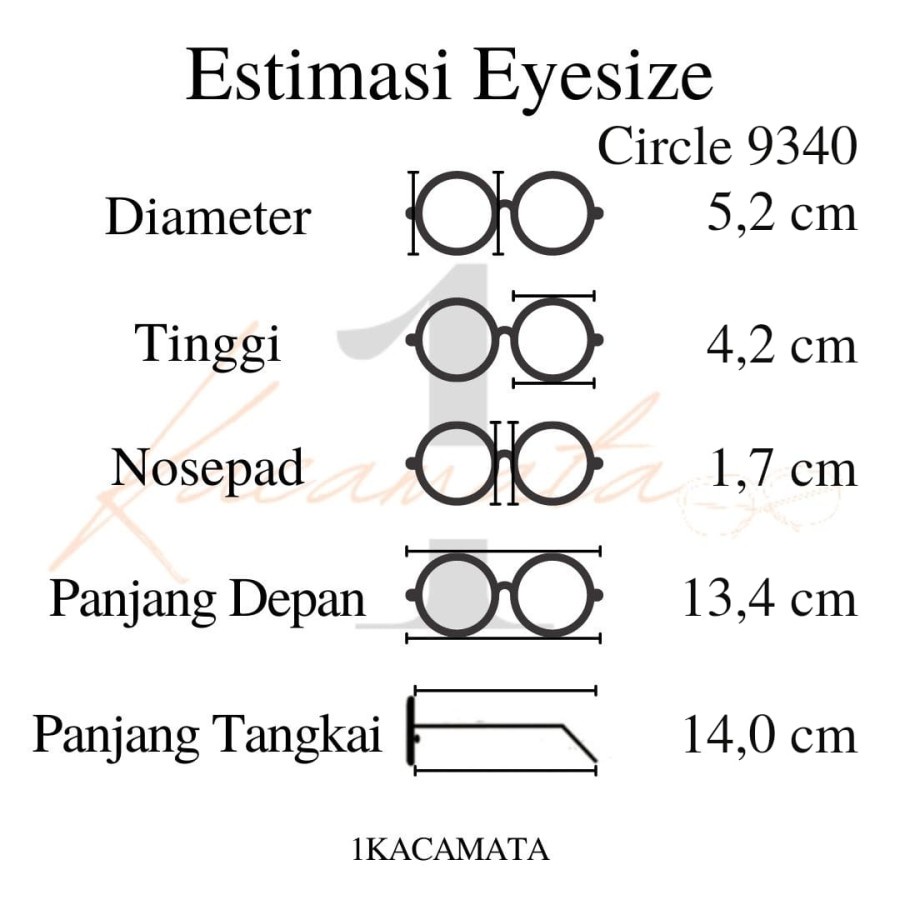 PAKET FRAME LENSA TYPE JESSIE