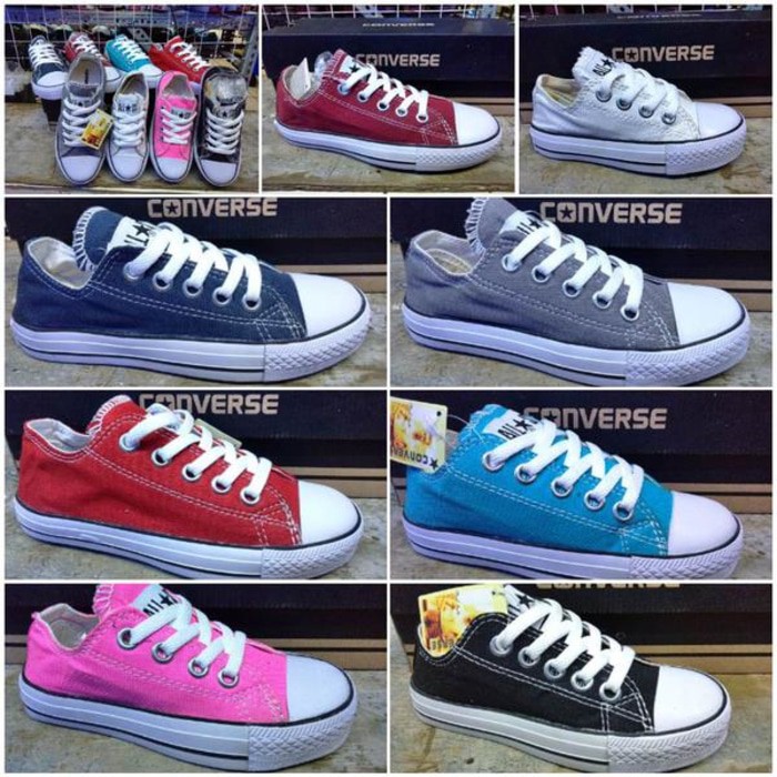 Sepatu Converse All Star Anak 2 3 4 5 tahun sd smp turun harga 14 25