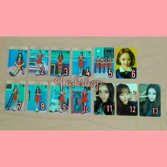 OFFICIAL PHOTOCARD GUGUDAN KIHNO CHOCOCO CAIT SITH ALBUM KPOP