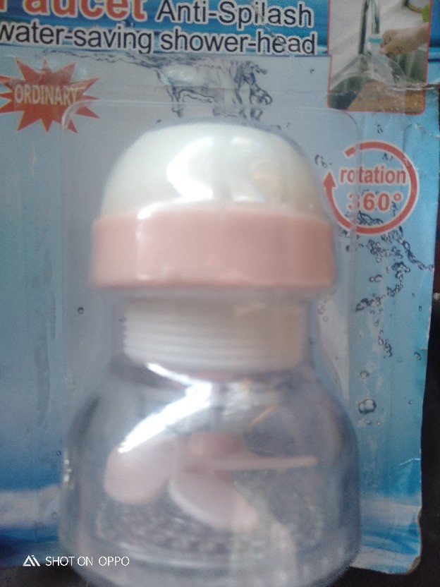 Water Filter Saringan Kran Air Wastafel Sambungan Tambahan Extender Keran Air Aerator Putar 360