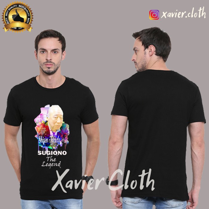 Premium Kaos - Baju - Tshirt Sugiono The Legend Shigeo Tokuda - Kaos  Sugiono Shigeo Tokuda - Tshirt