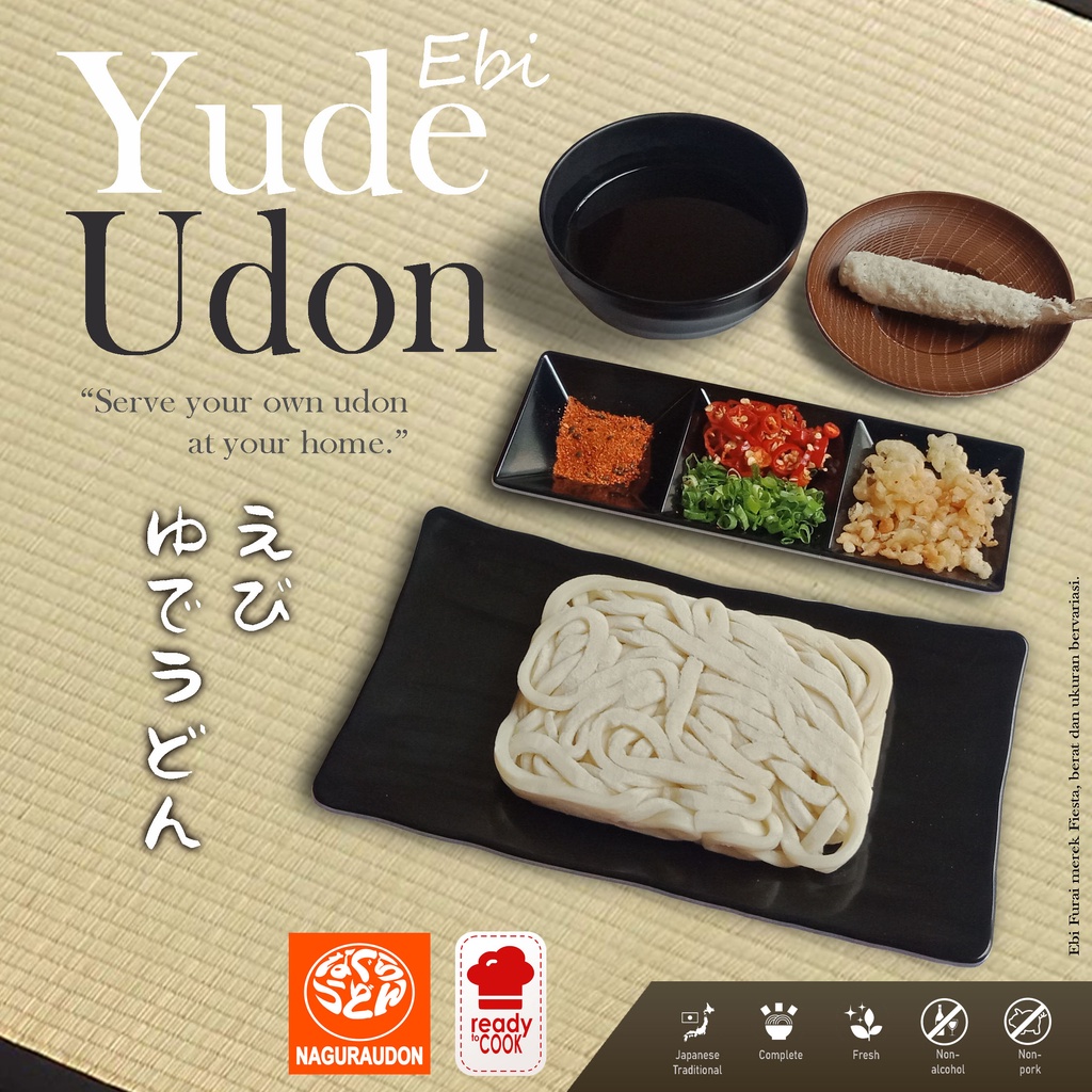 

Yude Ebi Udon NAGURAUDON Ready to Cook