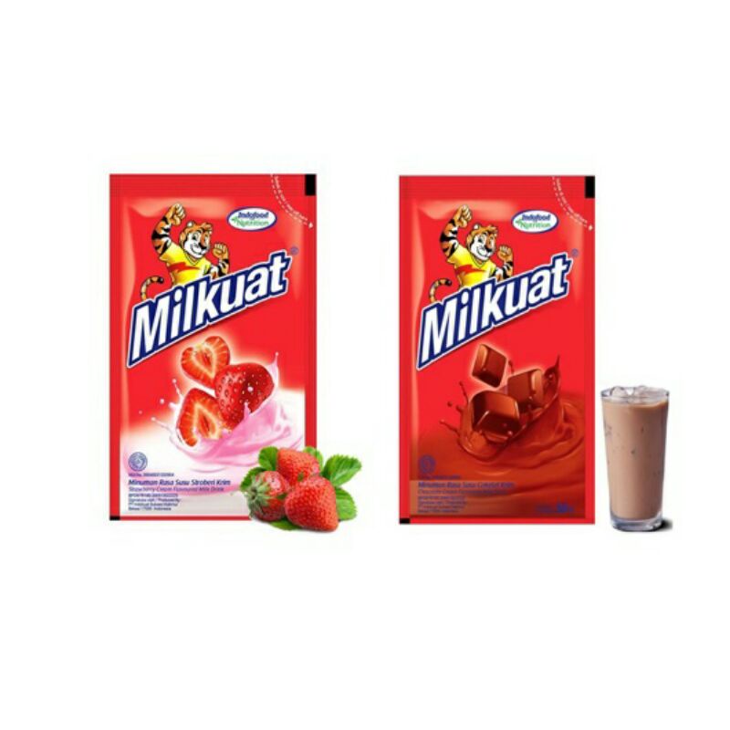 

Milkuat Bantal Coklat / Strawberry 50 ml