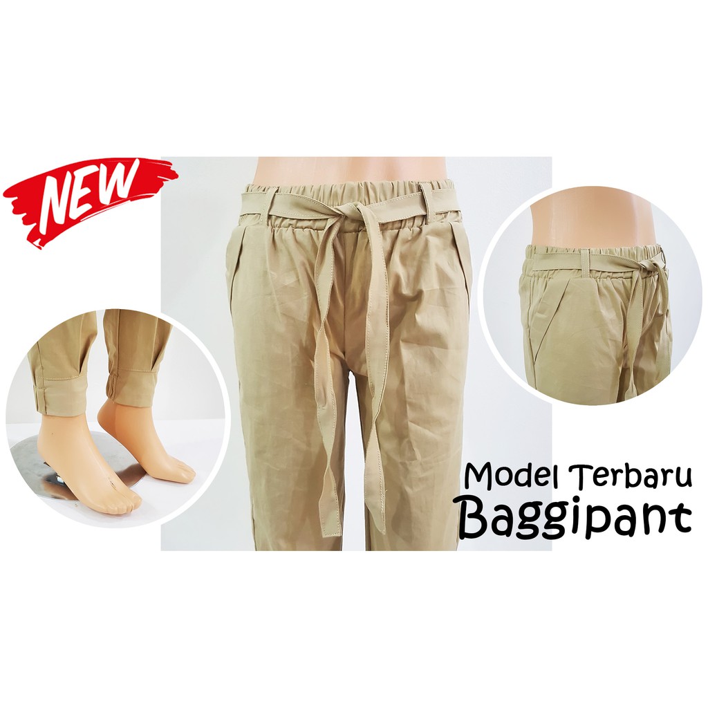 NEW Celana  Anak  Kulot Baggy  Baggipant Size S M L XL dan 