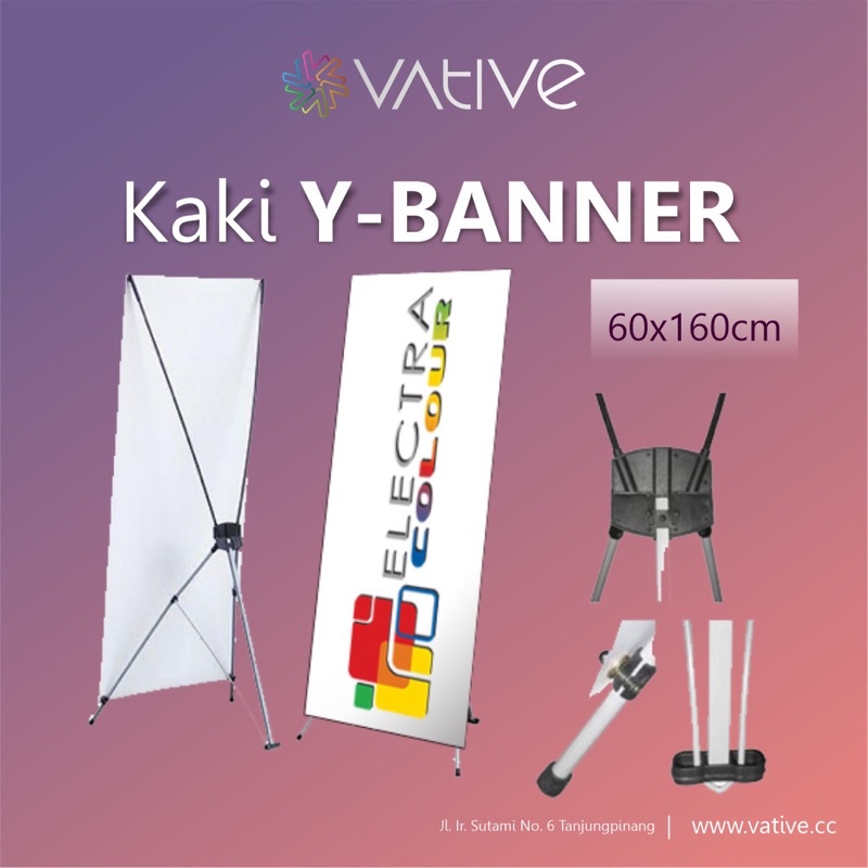 Kaki Stand Y-Banner