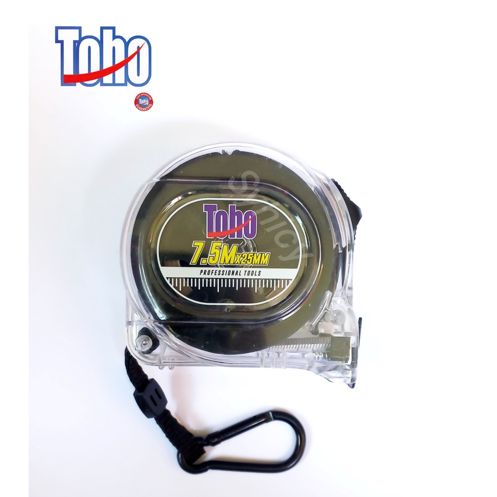 Meteran TOHO 7.5 m / Measuring Tape Transparant 7.5 Meter TOHO Original