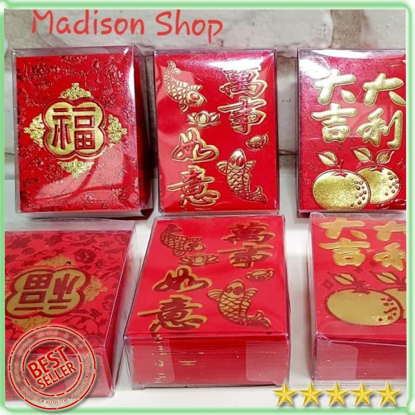 

Angpao Imlek Angpao Merah Box Mini isi 23 Ampao Imlek Murah Angpao Gantungan Pohon Angpao babi