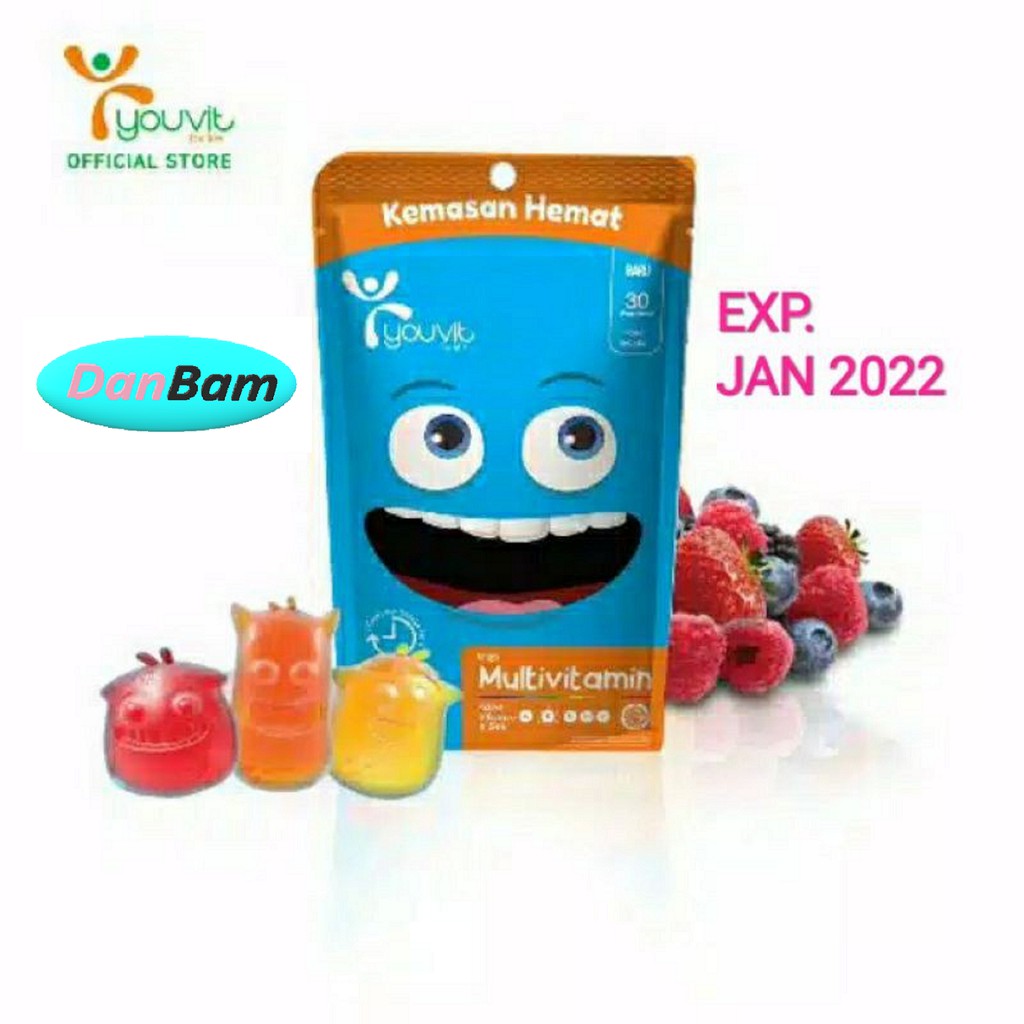 [READY STOCK] Youvit Multivitamin Anak untuk melengkapi kebutuhan harian si Dia