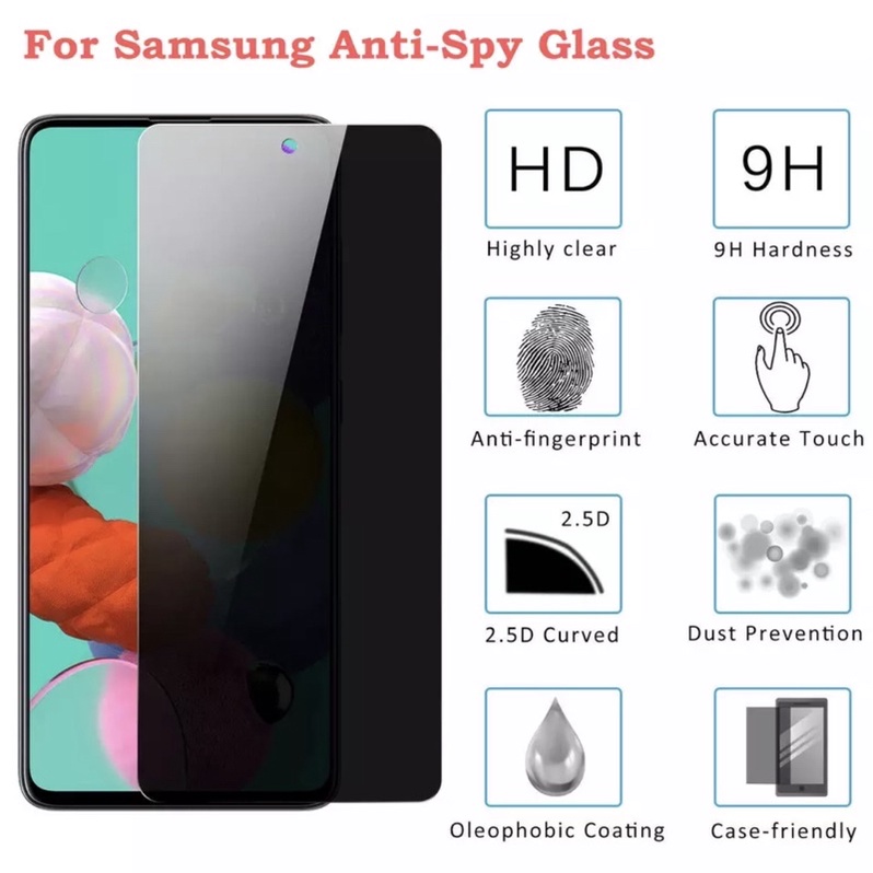 ANTISPY NON LIST - TEMPERED GLASS INFINIX HOT 10 PLAY/HOT 10S/HOT 12 PRO/HOT 12I/HOT 20I/HOT 30/HOT 30I/HOT 8/HOT 9/HOT 9 PLAY/INFINIX NOTE 11 NFC/NOTE 12/NOTE 12I/NOTE 30 PRO/NOTE 7 LITE/INFINIX S5/S5 LITE/SMART 4/6/7/6 PLUS/6 NFC/SMART HD 2021/ZERO 20