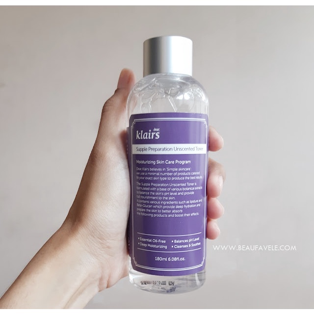 SUPPLE PREPARATION UNSCENTED TONER 180ml Toner Jerawat dan sensitif