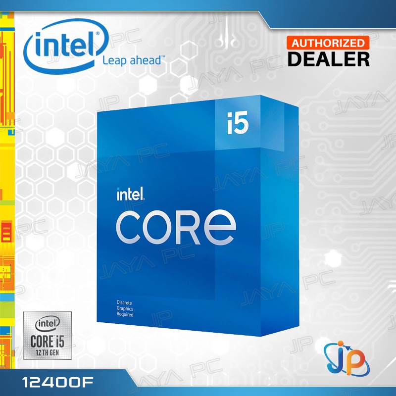 processor intel core i5 12400f box alder lake socket lga 1700