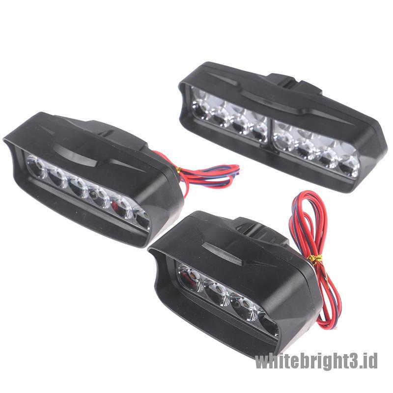 Lampu Sorot LED 12-24W Warna Putih Untuk Mobil Truk Offroad