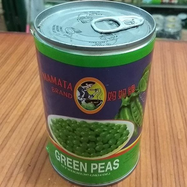 Jual Canned GREEN PEAS Mamata Brand Kacang Polong Dalam Larutan Garam