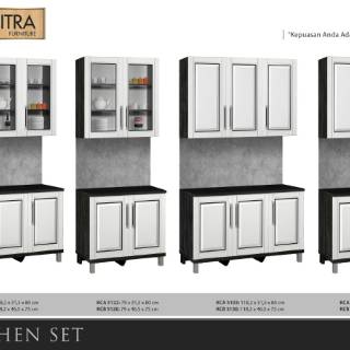  Lemari  gantung  dapur  sucitra series 5 pintu Shopee  Indonesia