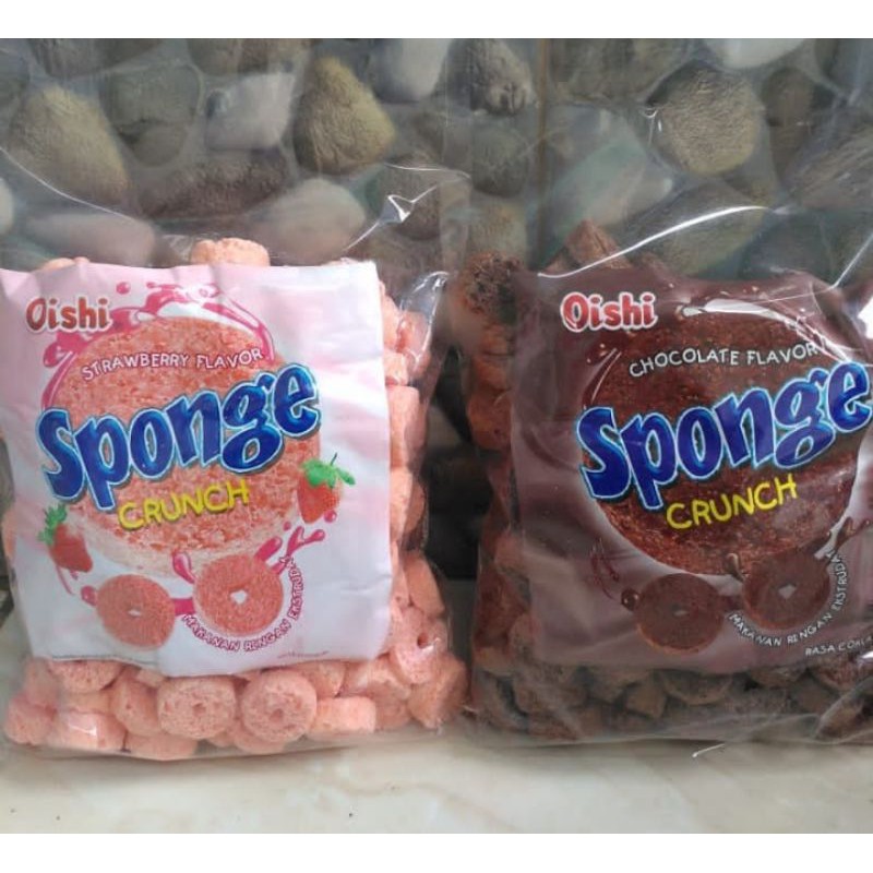 oishi sponge / chiki sponge / oishi sponge cokekat