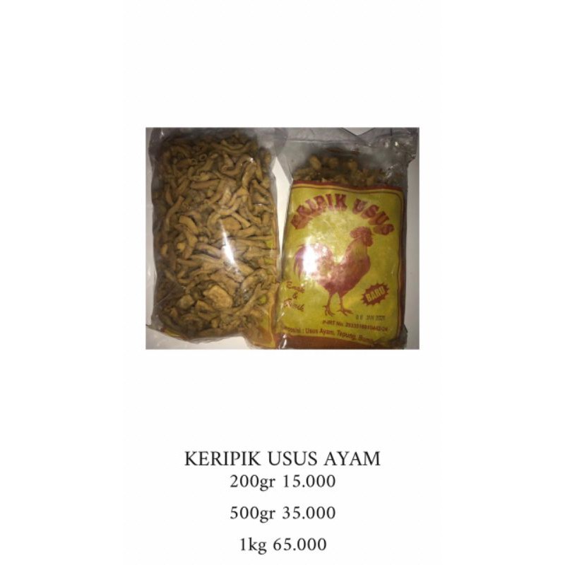 

keripik usus