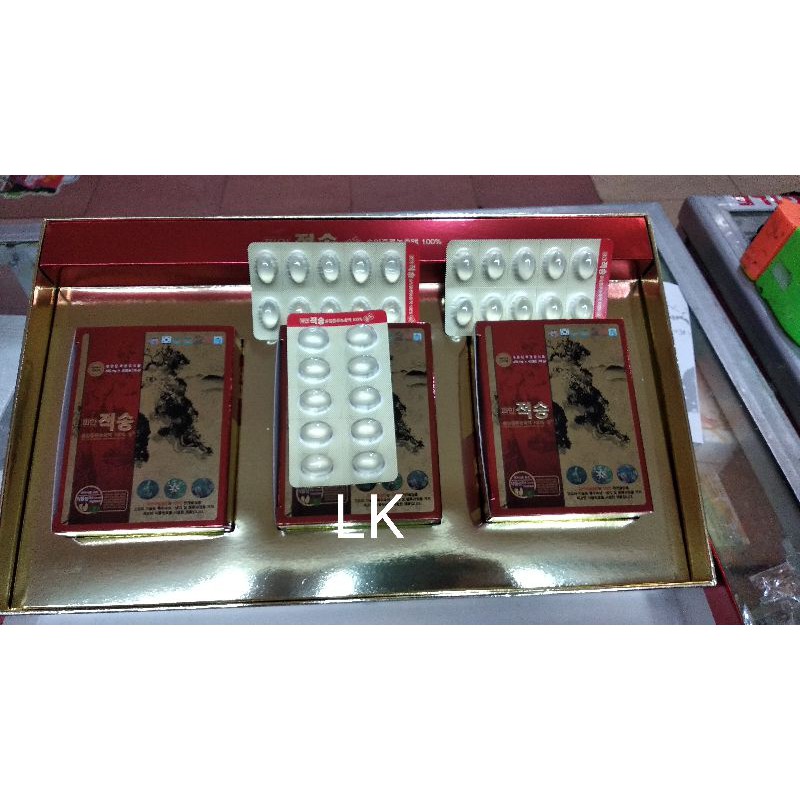 Red Pine Jeok Song Minyak Pinus Merah 12 Strip