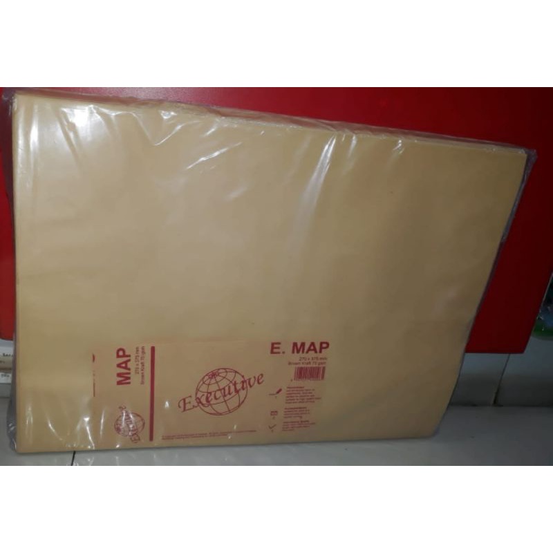 

Amplop coklat polos MAP