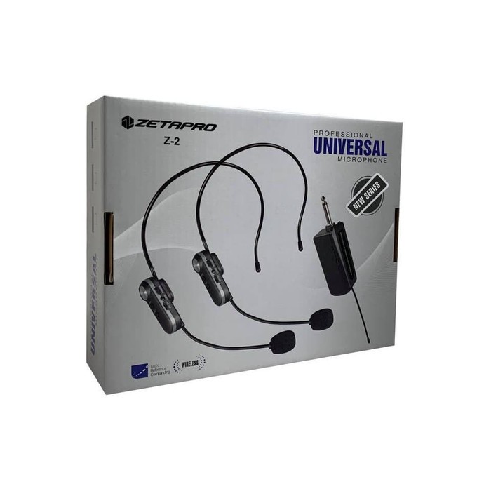 Mic Wireless Headset Telinga ZETAPRO Z2 Z-2 H2 Like HARDWELL H-2 Original